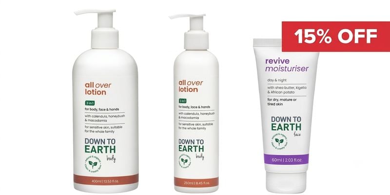 15% Off Down to Earth Range Cover Image